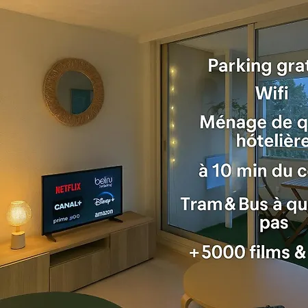T2 Avec Loggia A 10 Min Du Centre De Montpellier Apartment Exterior photo